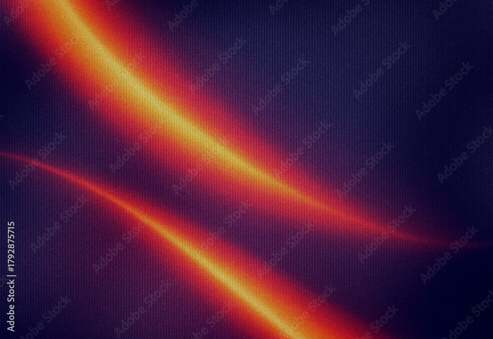 Obraz premium Abstract close up of vibrant orange light trails crossing a dark textured surface, creating dynamic motion lines and a futuristic artistic background ideal for design projects