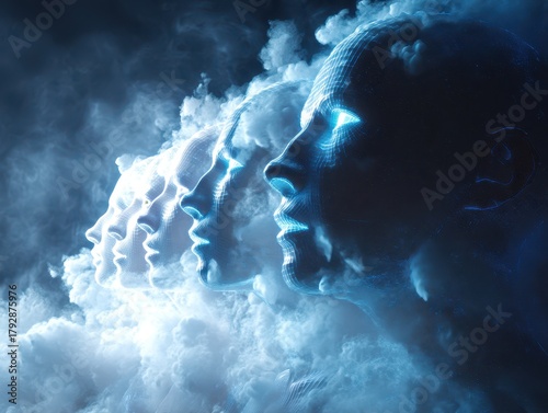 Human-like faces emerge fro...