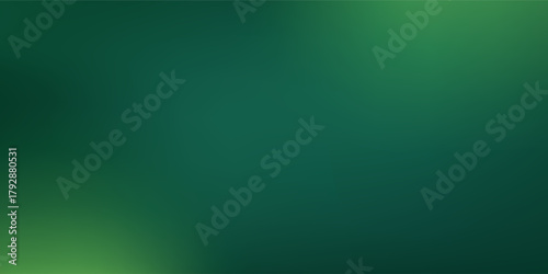 Abstract blurred gradient mesh background in green eps10