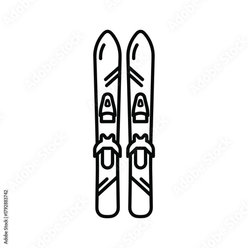Pair of skis