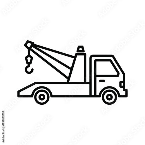 Tow truck icon