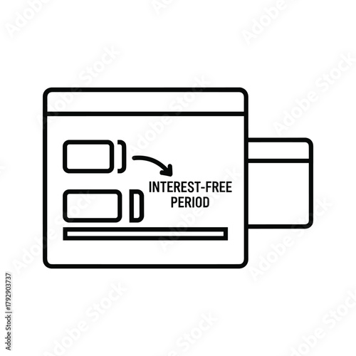 Payment delay window with extension and interestfree period