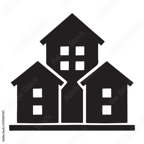 Real Estate icon vector
