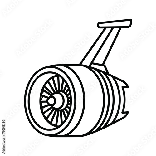Jet engine turbine