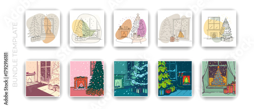 Colorful Landmark and Travel City Illustration Collection