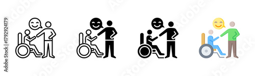 Interaction Icon, Multi Styles Icon Set