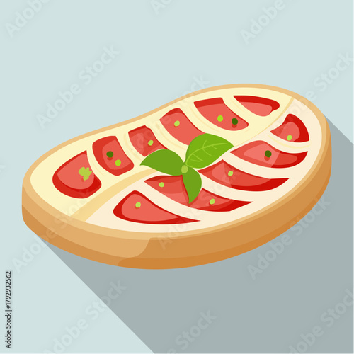 Delicious Italian Bruschetta A Tasty Appetizer with Tomatoes and Basil for Culinary Enjoyment