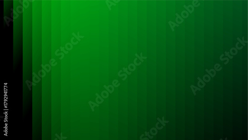 Vertical Emerald Gradient Stripes Background| Modern Abstract Green Layered Texture |Digital Fade: Black to Vibrant Lime Bars | Dark Jungle Green Geometric Backdrop