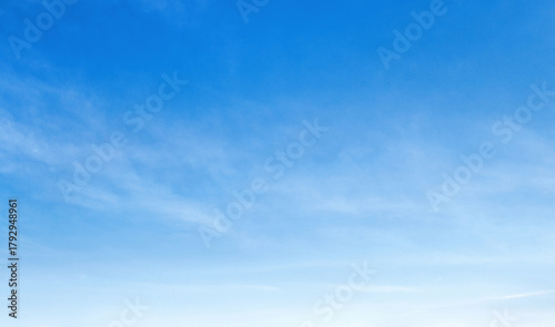 blue sky with white clouds