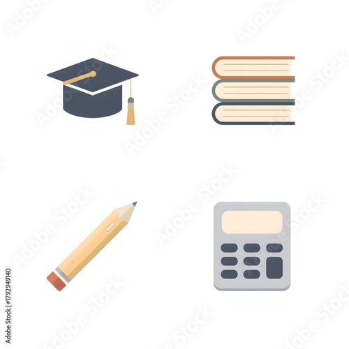 Education and Study Icons