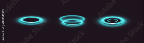 abstract blue background with space