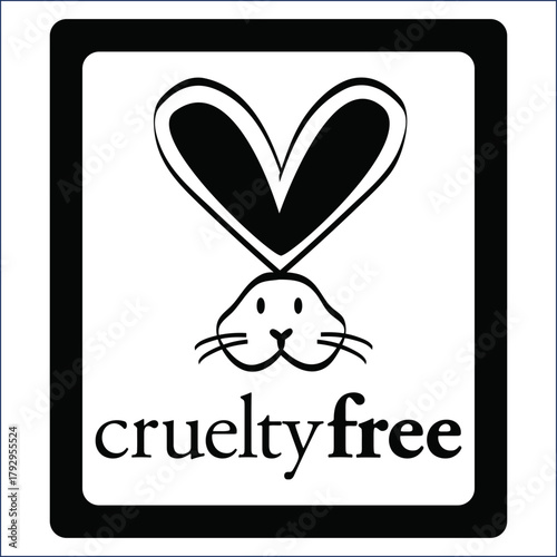 Cruelty free logo showcasing ethical practices in the beauty industry