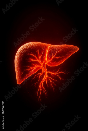 Glowing Human Pancreas Anatomy with Vascular Network