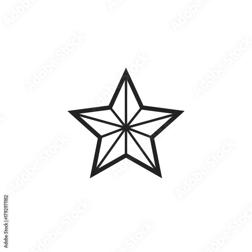 Geometric Star Icon