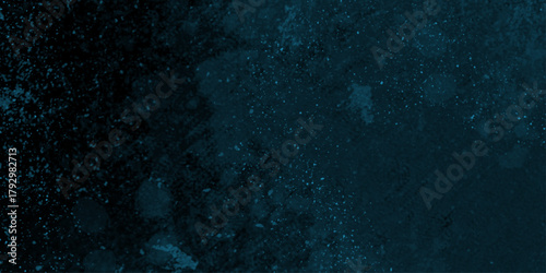 Dark blue vector template with artificial intelligence structure. An abstract iridescent grainy grunge texture background image. Water jet spraying on black background .
