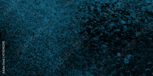 Dark blue vector template with artificial intelligence structure. An abstract iridescent grainy grunge texture background image. Water jet spraying on black background .
