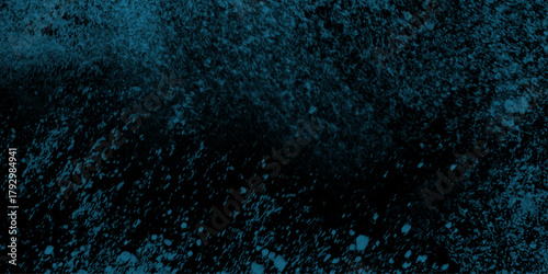 Dark blue vector template with artificial intelligence structure. An abstract iridescent grainy grunge texture background image. Water jet spraying on black background .
