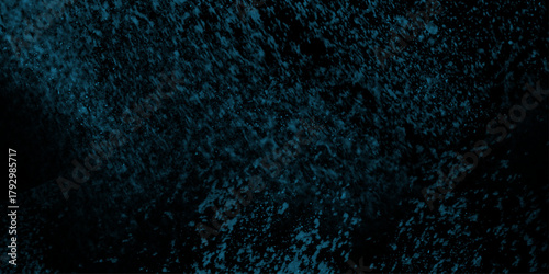 Dark blue vector template with artificial intelligence structure. An abstract iridescent grainy grunge texture background image. Water jet spraying on black background .
