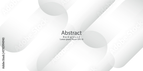 Gray line background curve element with white space for text and message design, overlapping layers. suit for bussines, banners