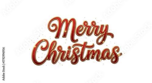 Festive lettering displays a warm 