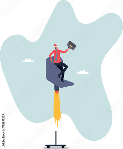 Boost your career development, job promoted to higher position or start new opportunity and motivation to succeed .about a man and his life.