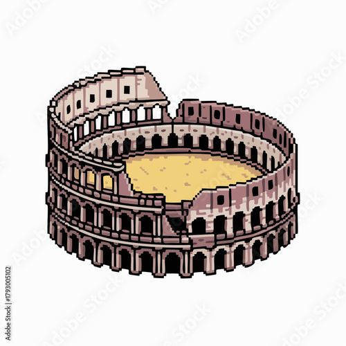 Roman Colosseum Historic Arena