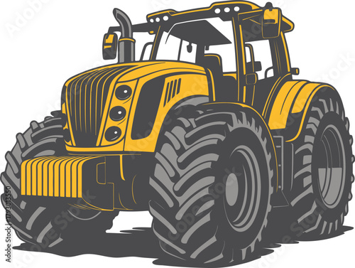 tractor vector