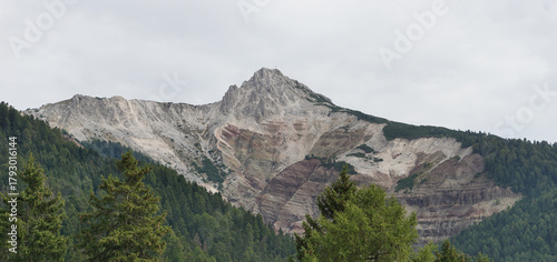 Das Weißhorn bei Aldein in Südtirol