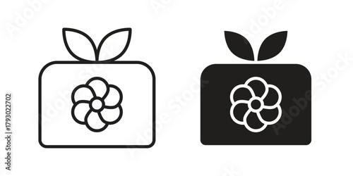 Furoshiki icon in simple modern vector format. EPS icon pack
