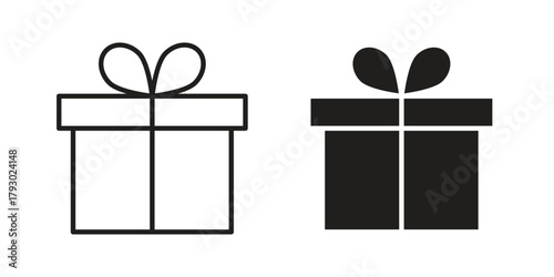Gifts icon in simple modern vector format. EPS icon pack
