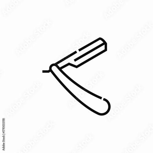 shave razor icon sign vector