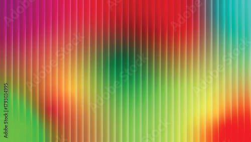 Vibrant vertical stripes of color transitioning through a rainbow spectrum with subtle light effects