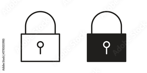 Password icon in simple modern vector format. EPS icon pack