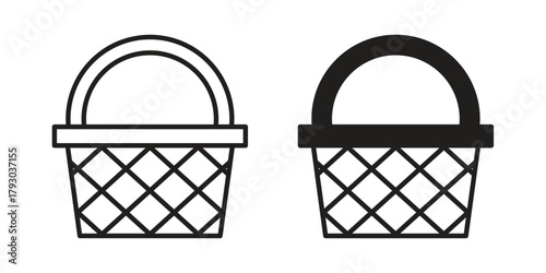 Picnic icon in simple modern vector format. EPS icon pack