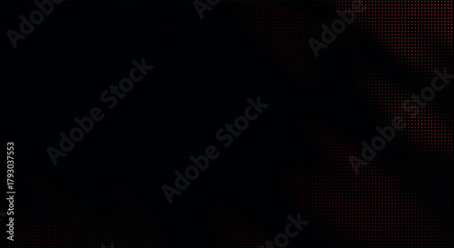 Dark comic halftone texture with deep red dot pattern