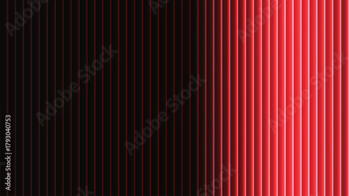 Red vertical lines abstract gradient graphic pattern background.
