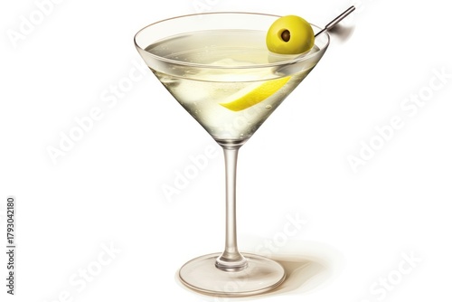 Cocktail martini drink fruit.