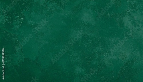 Dark Green Textured Background Abstract Plaster Wall, Emerald Green, Rough Surface texture, background