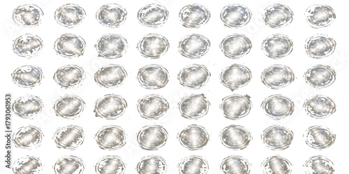 Shiny silver metal construction bolt head texture forming the abstract shape of the letter P in a chrome diamond font