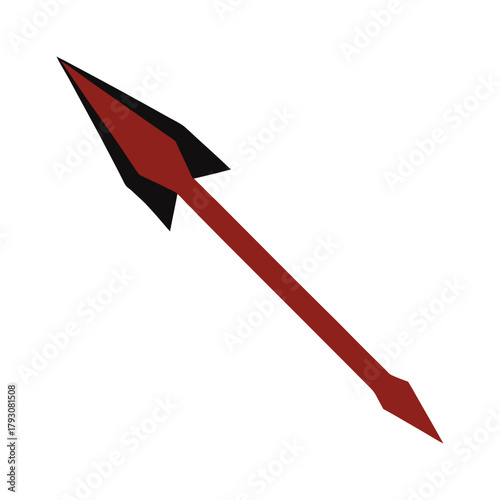 spear tip vector