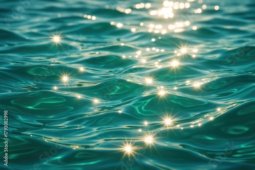Sparkling Sunlight on Water