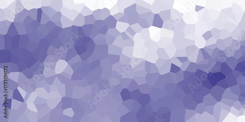Abstract polygonal mosaic background in shades of purple and white with a crystalline texture and a sense of ethereal beauty for creative applications