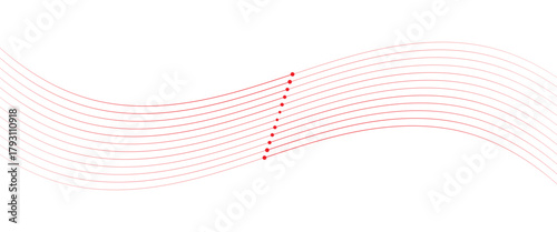  Line digital abstract lines and the words wave png vector.. 