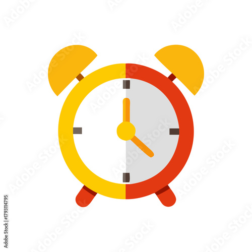 alarm clock vector illustration