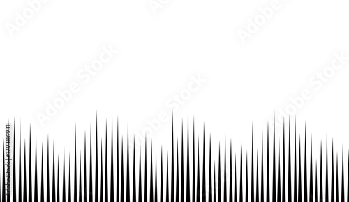 Cartoon-style background material: The effect of streamlines running diagonally. Vector background