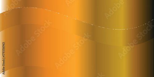 Abstract golden gradient background with vertical stripes