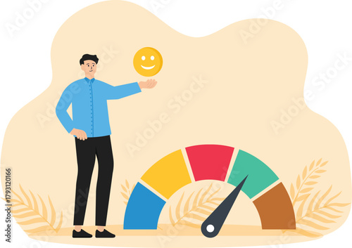 staff job dedication or satisfaction and employee engagement, commitment or motivation to succeed with the company employee productivity or recognition, business employees with stars and happy rewards