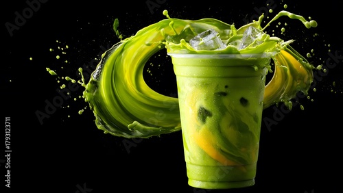 From the orchard to your cup. Fresh mango meets creamy iced tea in an exhilarating splash of tropical delight.