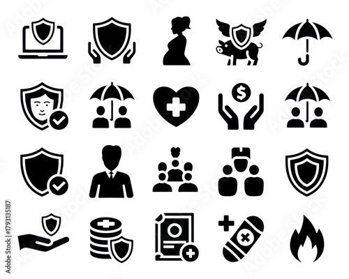 Insurance protection health safety financial life medical security care risk management policy coverage service