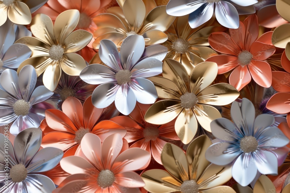Obraz premium Flowers backgrounds pattern plant.